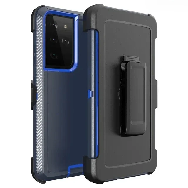 Ultimate 3-in-1 Heavy-Duty RuggedArmor Case with Belt Clip