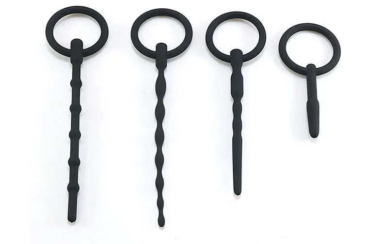 Urethral Sound Male Masturbators Penis Beads Plug Urethral Dialator Catheter Erotic Horse Eye Stick Adult Sex Toys for Men