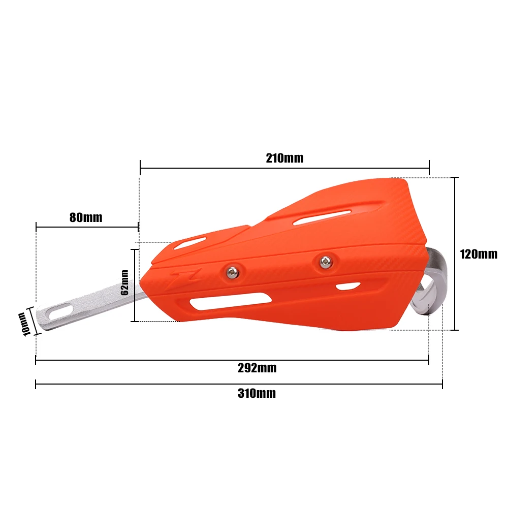 오토바이 핸드 가드 핸드가드 프로텍터, KTM 카요 SX SXF KLX KX KXF YZ YZF CR CRF RMZ 더트 바이크 엔듀로 슈퍼모토, 22mm 28mm