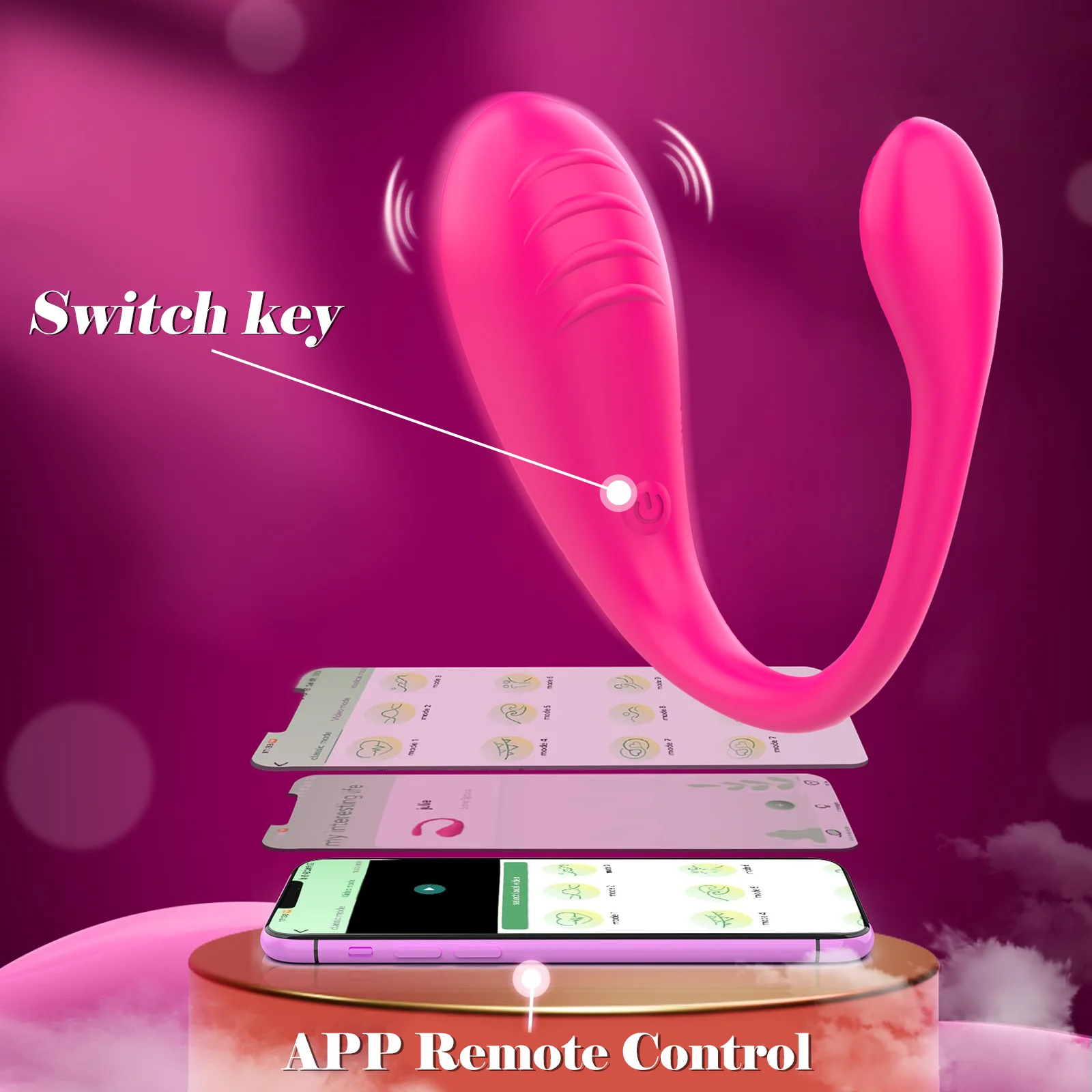 Vibrating sex toys Wireless Control APP Remote Control Dildo Panties Wear G Spot Clit Stimulator for Women