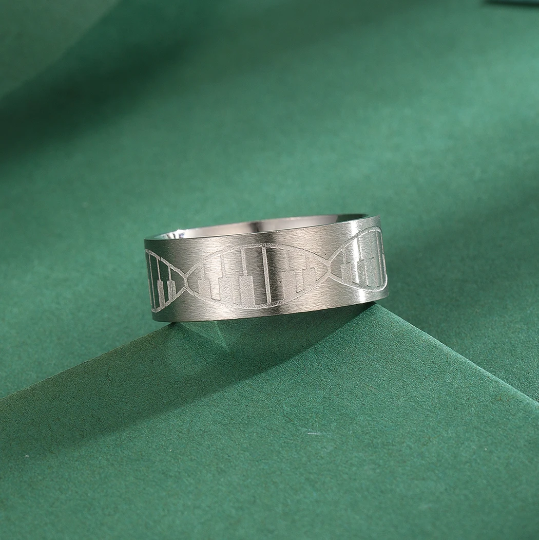 Alchemy Jewellery - Bespoke Wedding rings.. palladium gents with hand  engraved DNA design and platinum ladies with pave set diamonds made for  another lovely couple. #bespokeweddingrings  #handengravedring#engraved#palladium #platinumanddiamonds ...