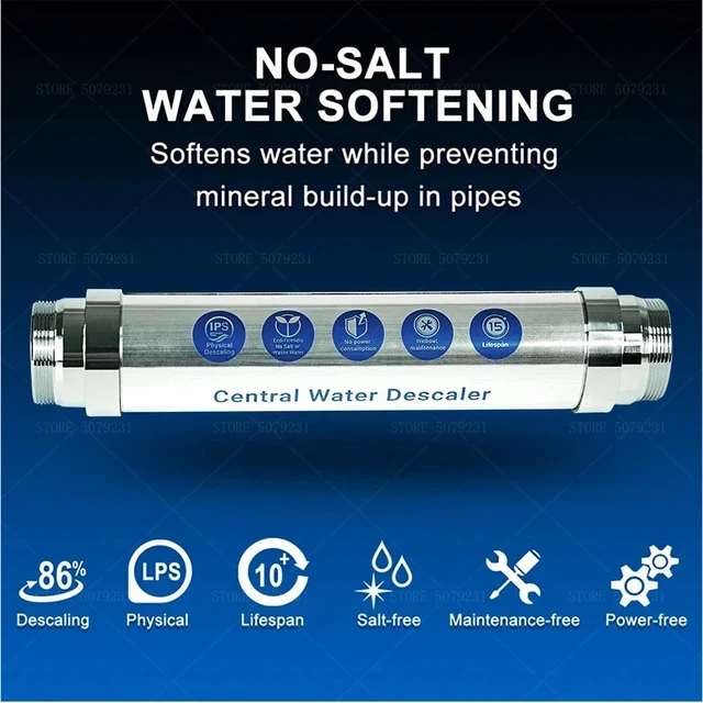 SEPYUE IPS Whole House Water Descaler Scale ยับยั้ง Softener System เครื่องป้องกันการกัดกร่อนของมะนาวและน้ํากระด้าง 2