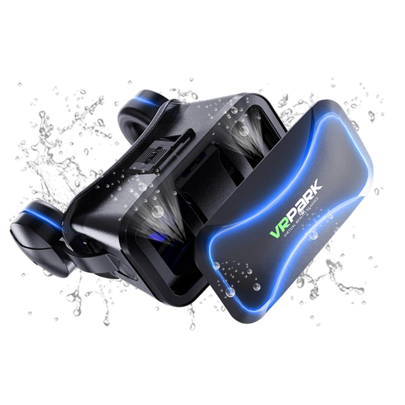 VR Glasses Suit High-quality Adjustable Device With Handle 3D Virtual Reality Helmet Bluehooth 3.0 For Android/IOS/PC Ideal Gift