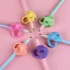 3/6/12PCS Pencil Grips Kids Handwriting Posture Correction Training Grippers Writing For School Students Correct Writing Posture 2