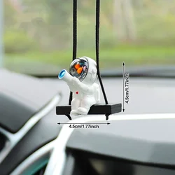 Astronaut Car Pendant Ornament - Interior Hanging Decoration Accessory (05)