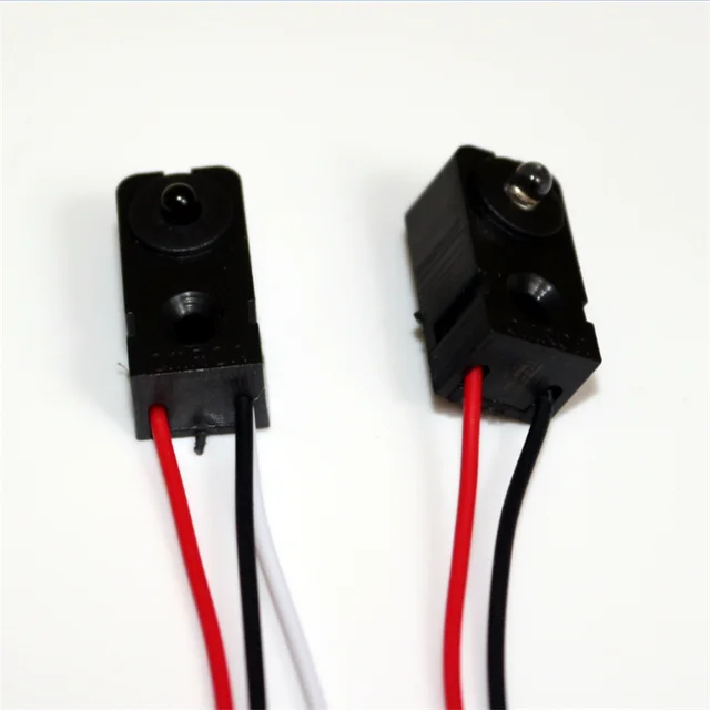 DC5V Infrared Beam Sensor Detector Alarm Photocell Photoelectric Switch Detect Distance 1 Meter Normal Open NO output 6