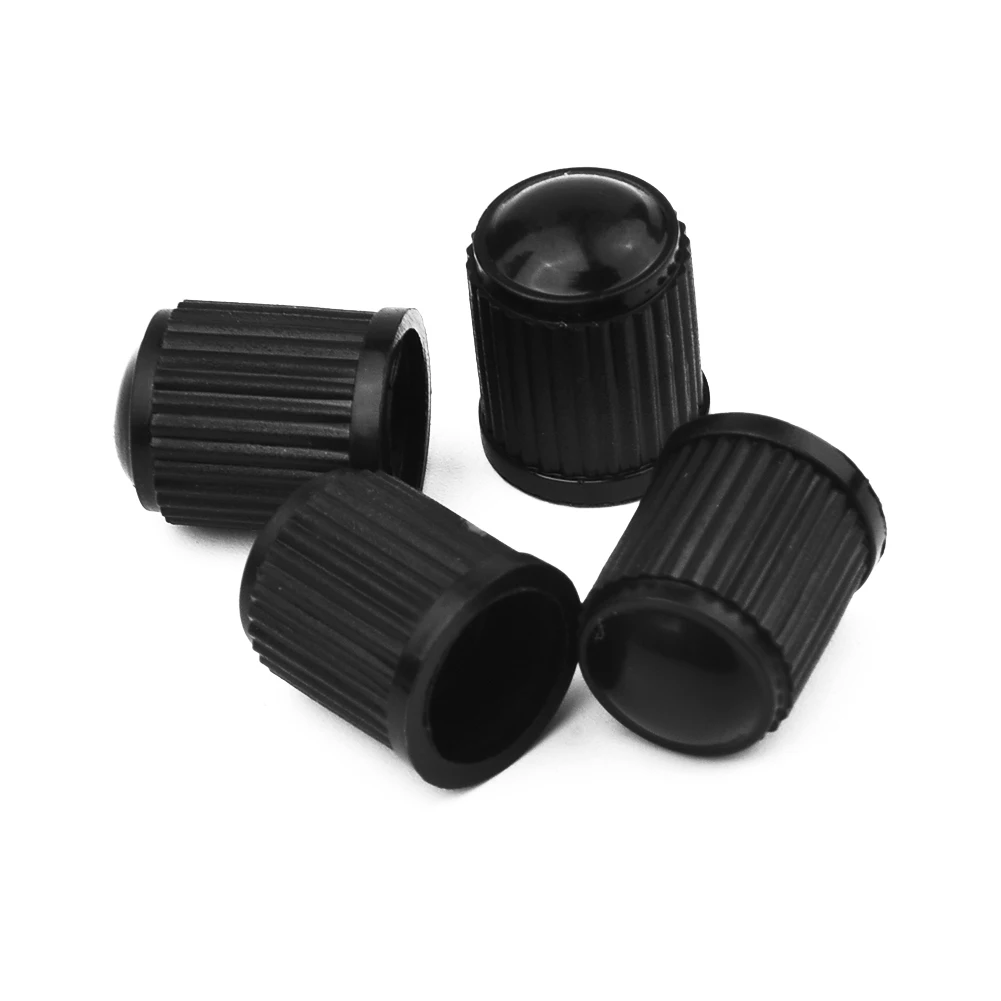 

20 Pc/set Universal Tire Valve Stem Cap Dome Shape Dust Valve 1*1.3cm Car Tyre Valve Bike Tyre Plastic Black Dustproof Cap