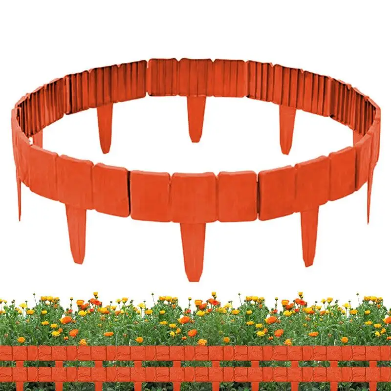 

Garden Edging 10pcs Flower Bed Edging Yard Edging Borders Garden Borders And Edging With Sun Protection No Dig Landscape Edging