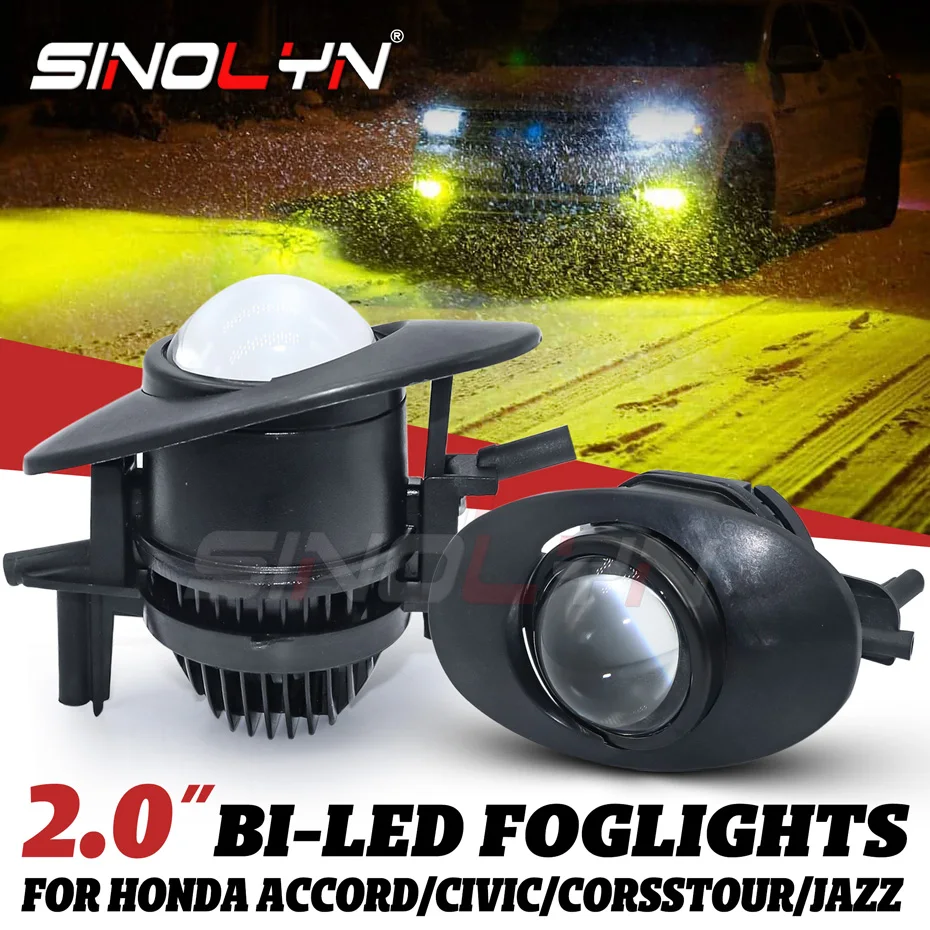 Sinolyn Bi Led-nebelscheinwerfer PTF Für Honda Accord/Civic/Jazz