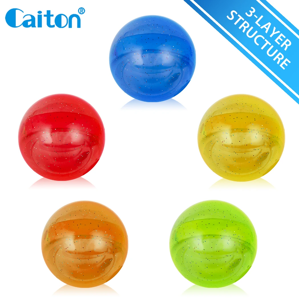 1pc 3-Layer Park Golf Ball &ndash; Outdoor Elastic Practice 5 Colors (Yellow/Blue/Green/Orange/Red) for Leisure & Beginners golf balls