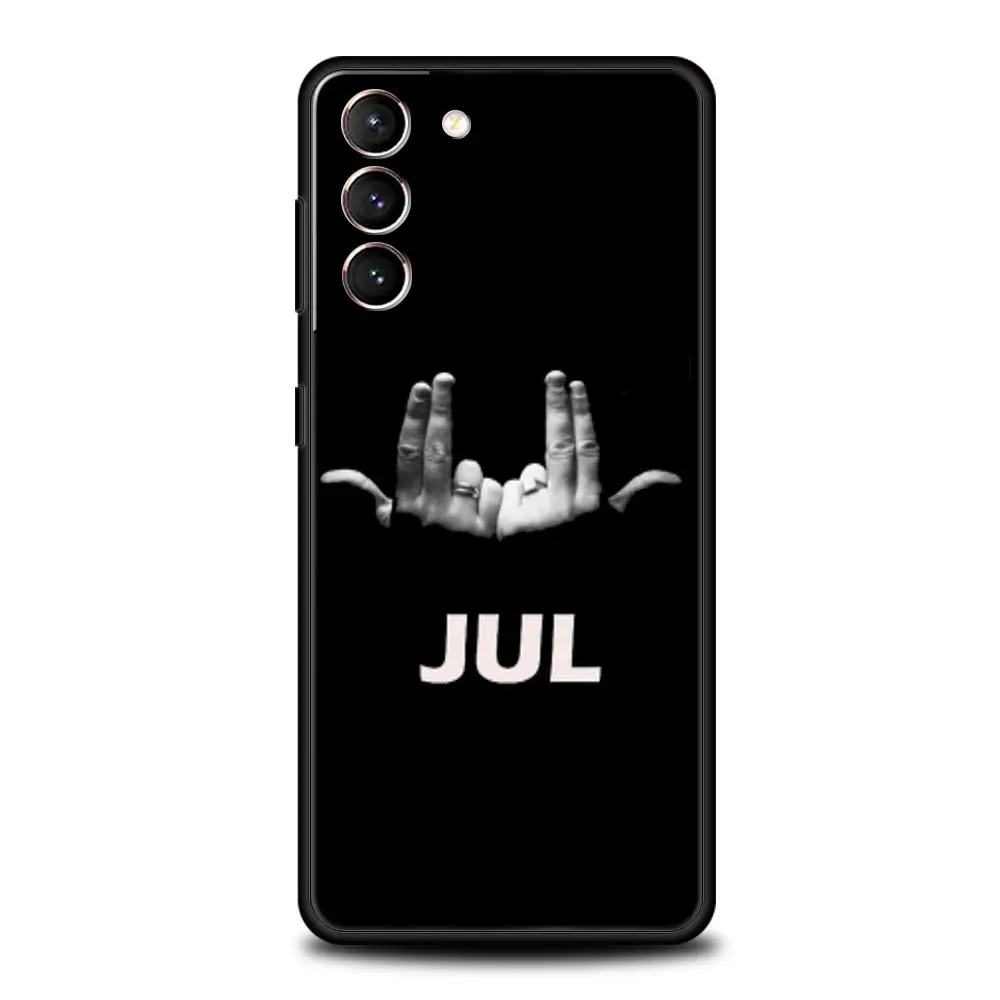 Soft Silicone Phone Case with JuL Rapper Design