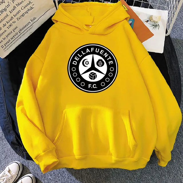 Comprar Sudaderas con capucha Dellafuente para mujer/hombre, sudaderas  estampadas de Hip Hop Grunge Corea, Sudadera con capucha Ulzzang para  mujer/hombre, Tops de calle de moda coreana