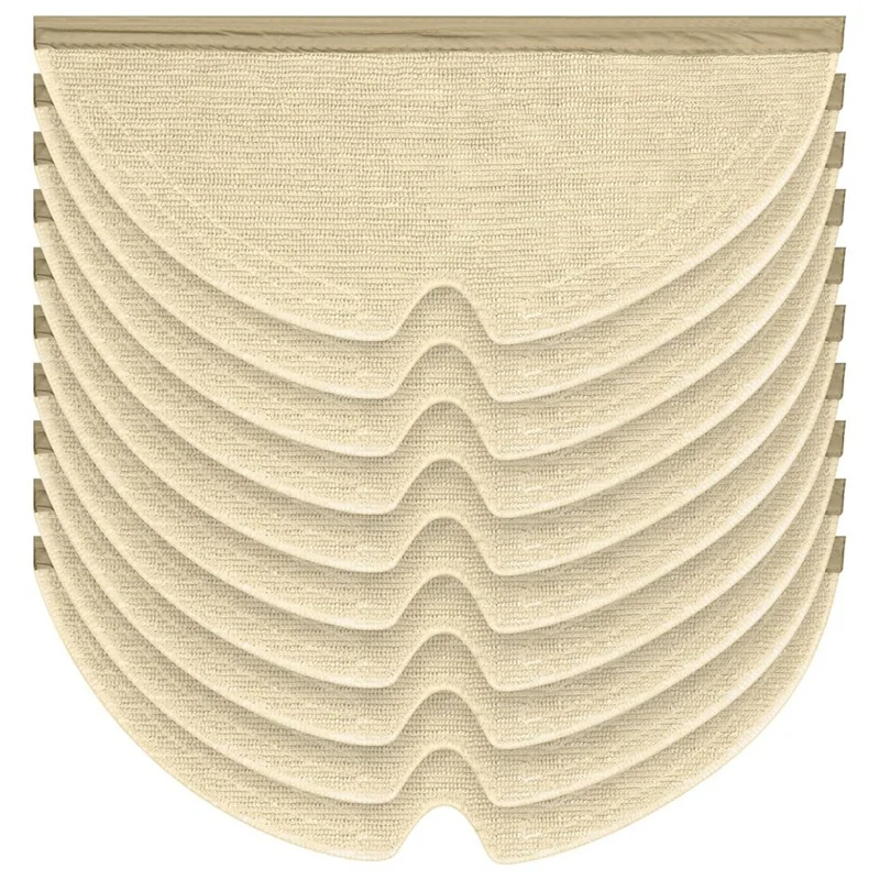 

10Pcs Replacement Mop Pads For Roborock Q7/Q7+/Q7 Max/Q7 MAX+/S5/S50/S51/S55/S5 MAX/S6/S6 Max Robot Vacuum Cleaner Replacement
