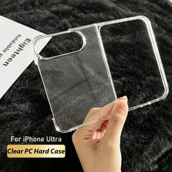 Transparent PC Hard Front and Back Phone Case - iPhone Ultra (Transparent)