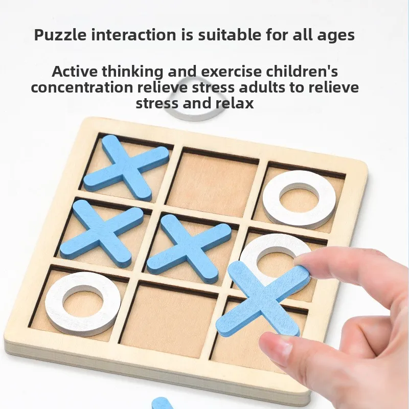 Kids Chain Triangle Chess Tables Game Splendor Duel Board Strategy Game for Adults and Kids Fun Family Game Logic Track Chess