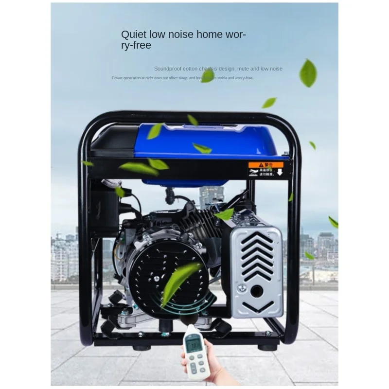 3KW Hand-operated Start Small Gasoline Generator Household Single-phase 220V