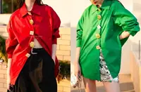 Chemisiers en coton à manches longues pour femmes, chemises décontractées, tendance printemps, nouveau, 2025 6
