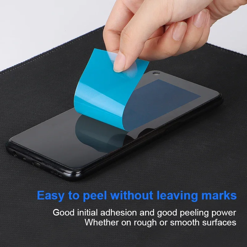 PET Blue Fixed Refrigerator Tape Traceless Air Conditioner Fax Machine Printer Parts Fixed Installation Adhesive Tape 4