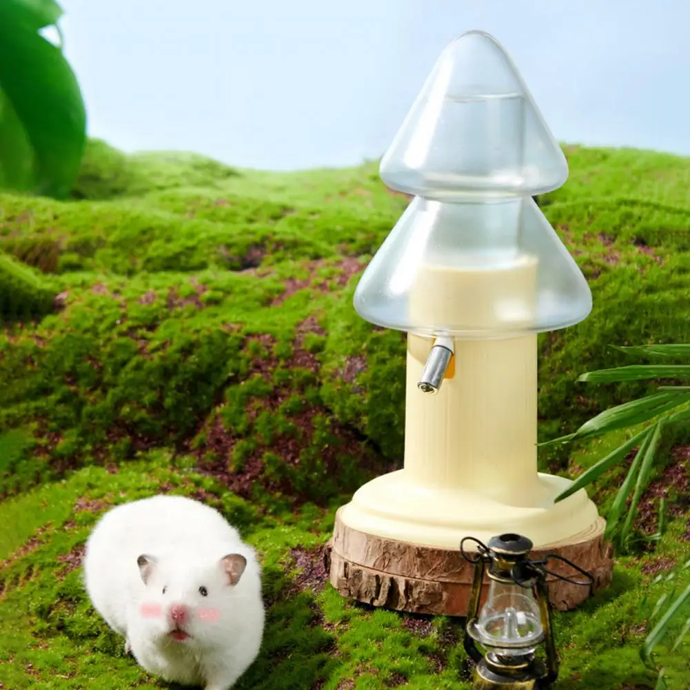 

120ml Hamsters Water Bottle Feeder Bite Resistant Tree Shape Small Animals Water Dispenser Drinker Drinking Accessories
