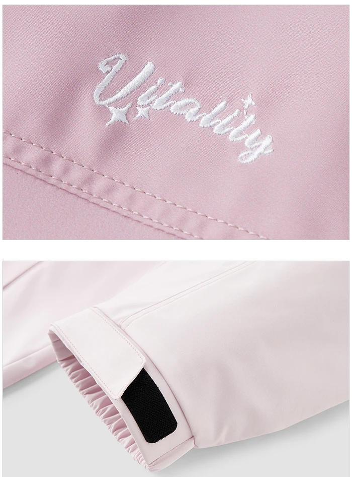 Jacket Women Mid-Length Loose Embroidered Casual And Versatile Spring New Three-Proof Hooded Jacket