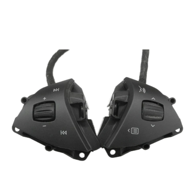 

1 Pair Car Left Steering Wheel Voice Command Switch Button For Tesla Model S X 1013242-00-J Tesla Parts