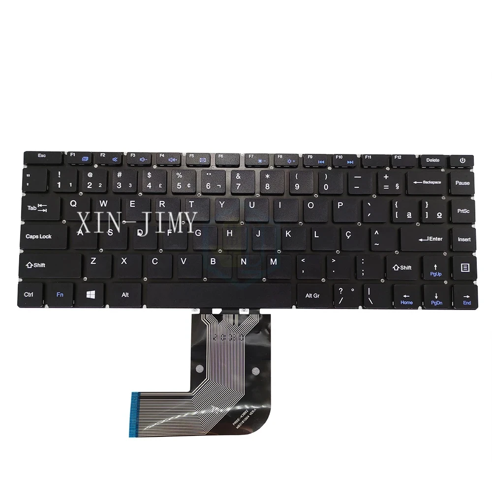Tastiera Kbhub Latin Brazil Per Teclast F7 Plus F7S Pride-K3892 Mb3181004 Xs-Hs105 Yms-0177-B Tastiere Portoghesi