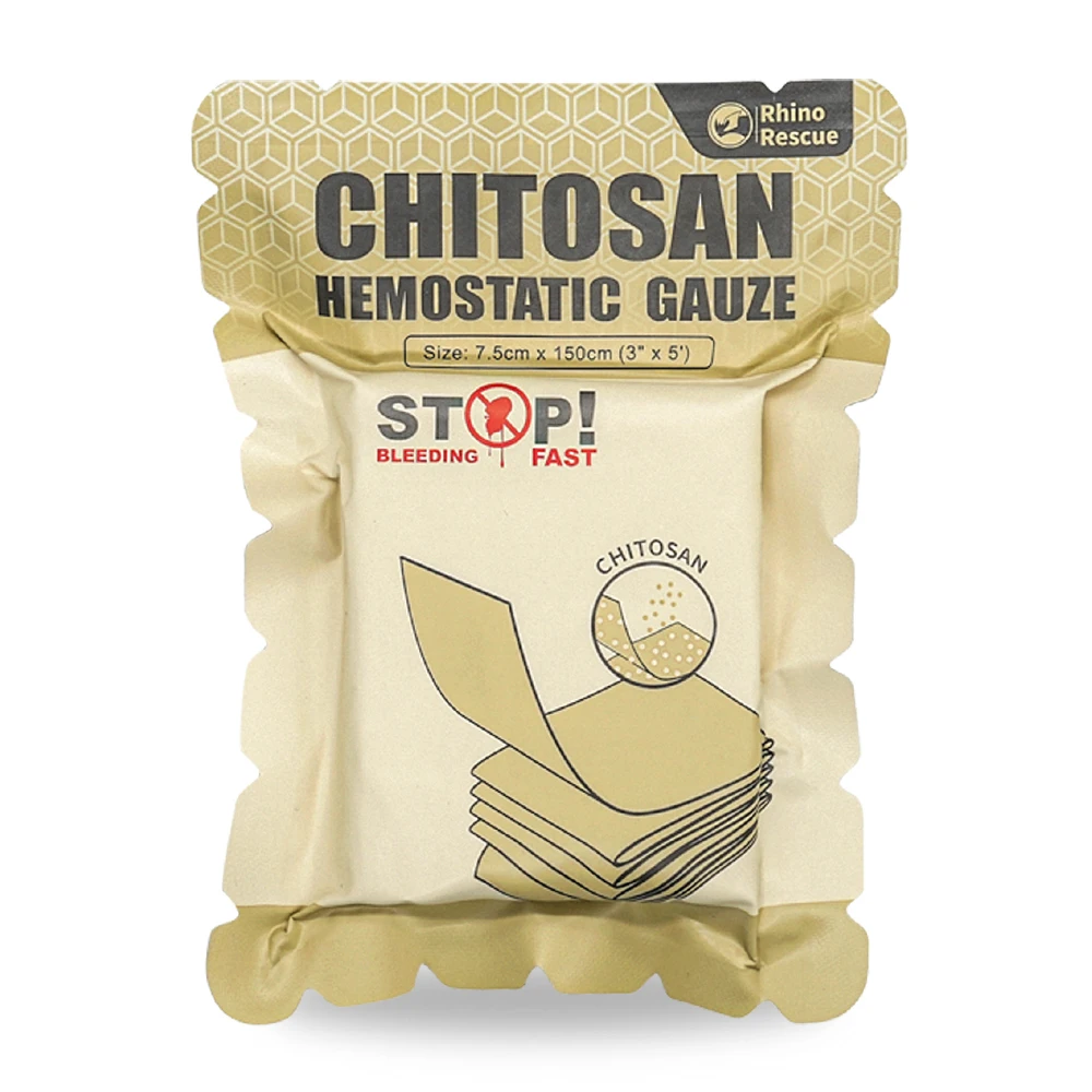 Rhino Rescue Chitosan Hemostatic Gauze Soluble Chitosan Quick