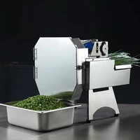 110V/220V Shallot Vegetable Cutter Machine Multifunctional Commercial Dicing Machine Carrot Potato Fruit Electric Slicer 1