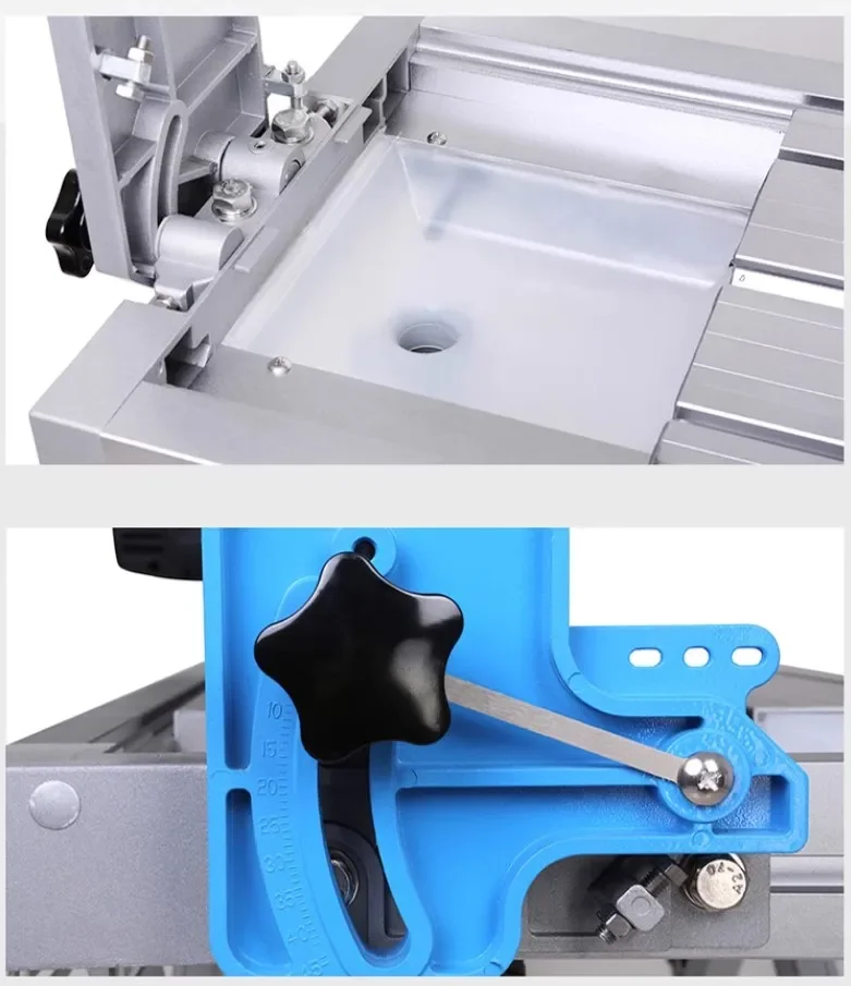 Wandeli QXZ-ZD-1800 waterjet cutting machine 45 degree tile