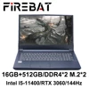 FIREBAT NEW ARRIVAL T9C I5-11400 RTX 3060 DDR4 M.2 32G RAM 1TB SSD 144Hz Wifi6 BT5.0 Gaming Notebook Laptop 1