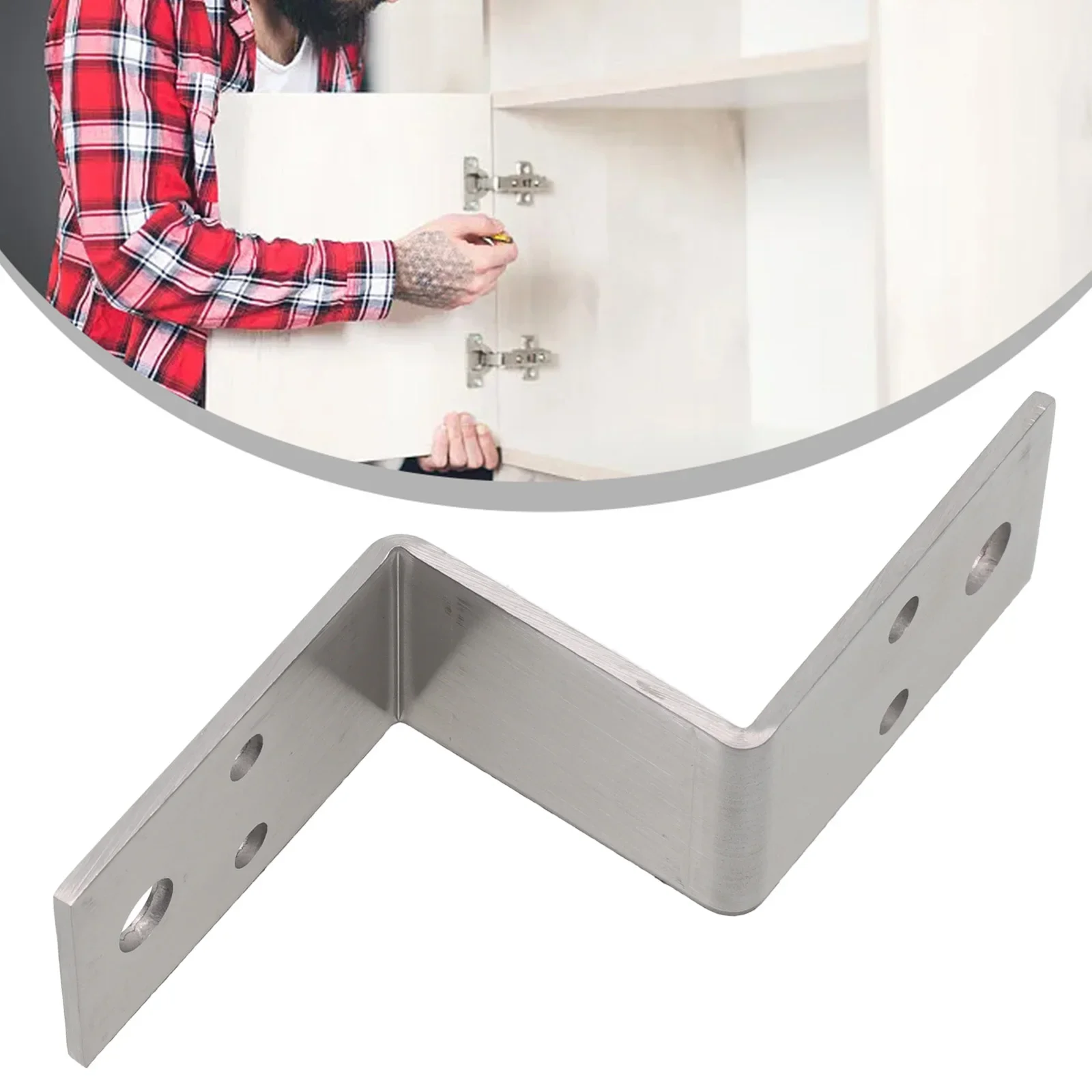 Corner Fixed Fasteners Multi-functional Stainless Steel Thickened And Widened Z-shaped Corner Brackets Fixed Connector Hardware stainless steel angle bracket furniture hardware angle bracket angled furniture hardware angle connector