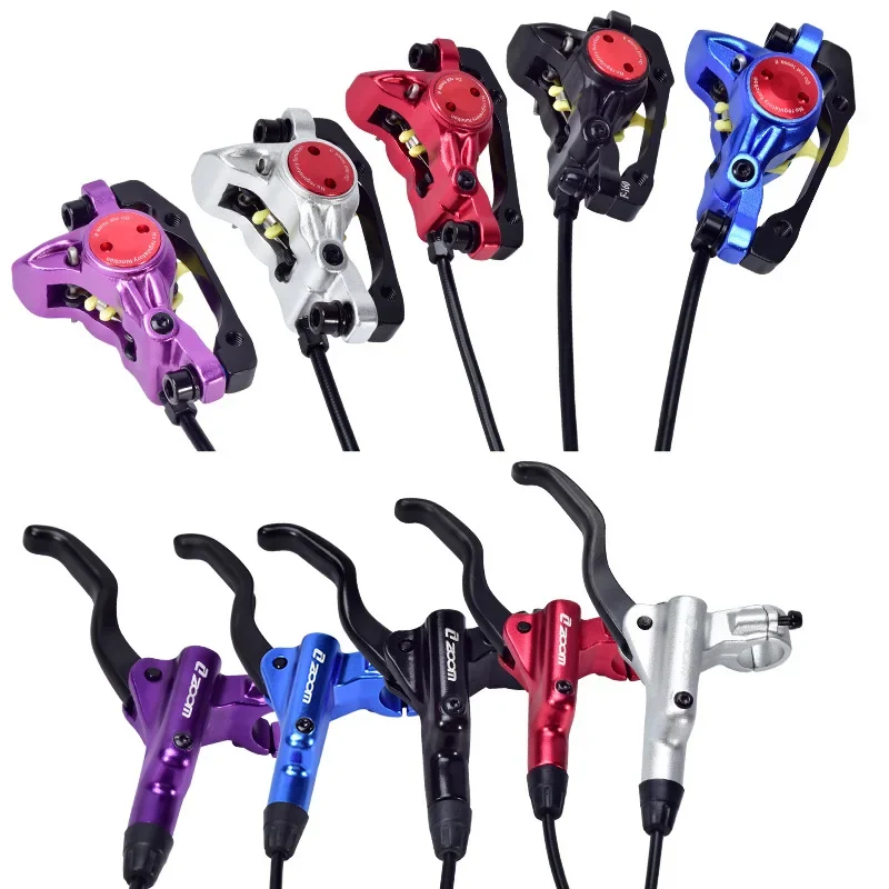 Juego De Frenos De Disco Hidráulicos Para Bicicletas Azul