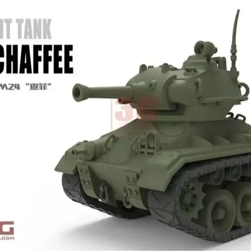 MENG MODEL WWT-018 Q 버전 U.S.LIGHT TANK M24 CHAFFEE 모델 키트