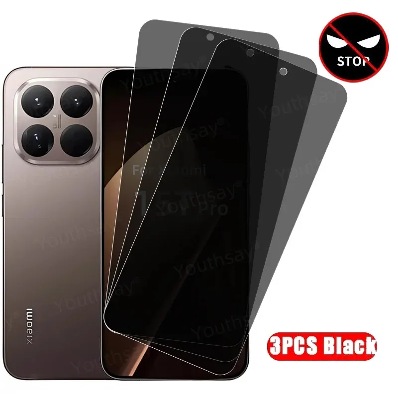 Enhanced Privacy Screen Protector Pack, Tempered Glass Anti-Spy Film, Protective Anti-Peeping Shield