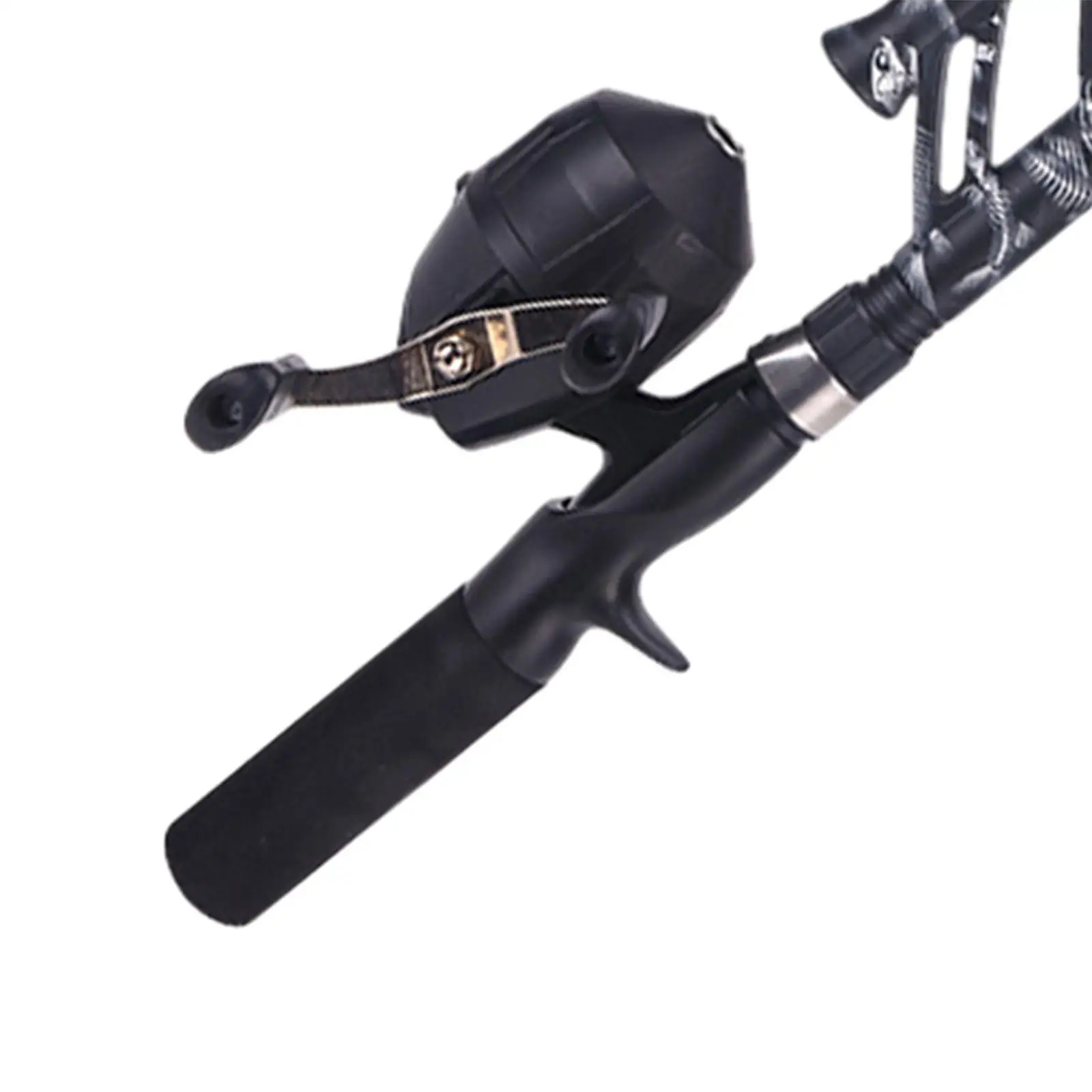 Fishing Rod and Reel Portable Ultralight Carbon Fiber Pole with EVA Handle