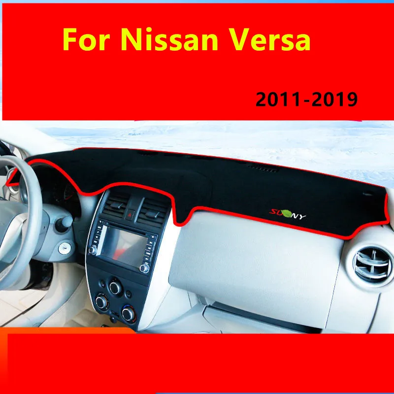 Car Dashboard Mat Cover Pad Dashmat Sun Shade Instrument Carpet For