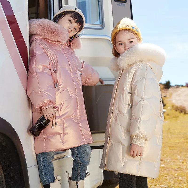 SoLu DAY8 Manteau Hiver Chaud Fille à Capuche Chic Et Elegant Veste