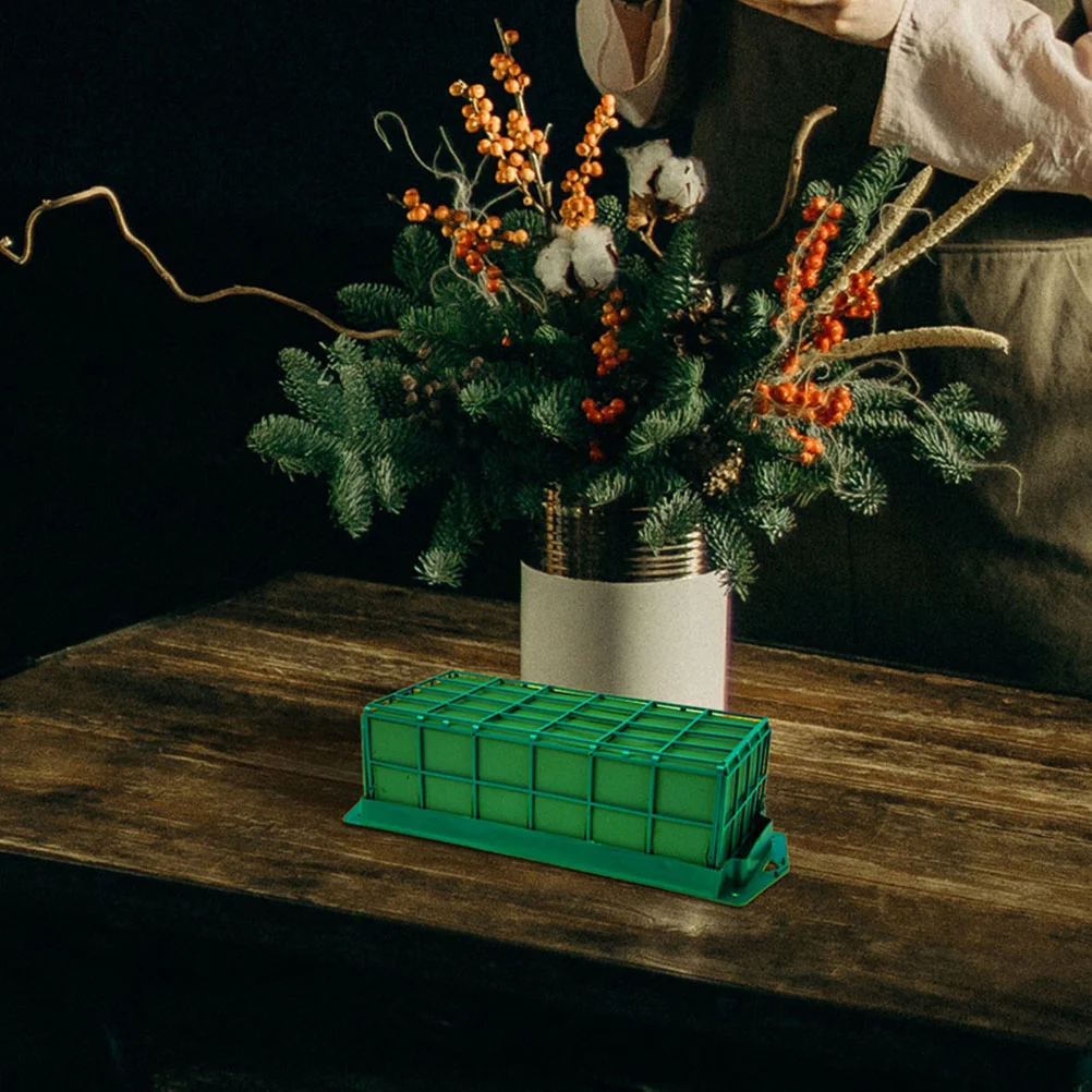 

Floral Foams Cage Hanging Floral Cage Floral Foam DIY Flower Arrangement Foam Cage Mud Block Oasis Wet Foam Blocks