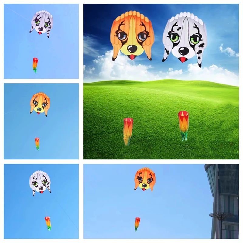 

free shipping large dog kite flying professional kite factory walk in sky animal kite outdoor toys Sports play inflatable toys
