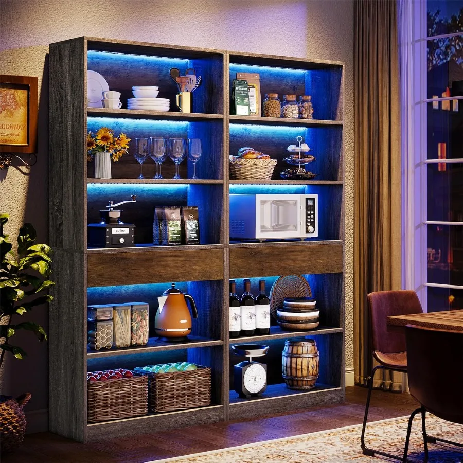 5-Tier LED Bookcase 3