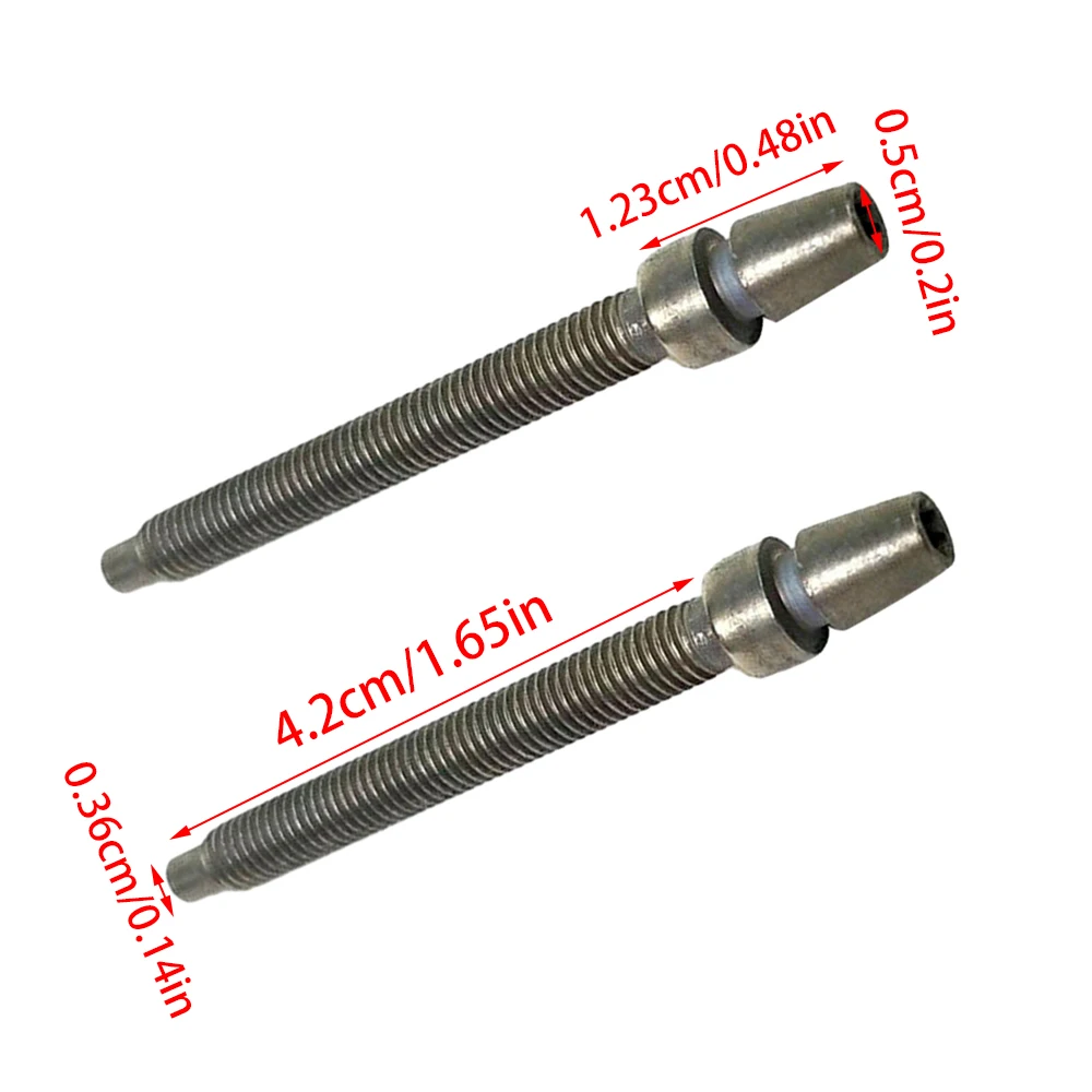 Car Headlight Horizontal Adjustment Screws 2pcs 55078114AA For Jeep Wrangler 2007 -