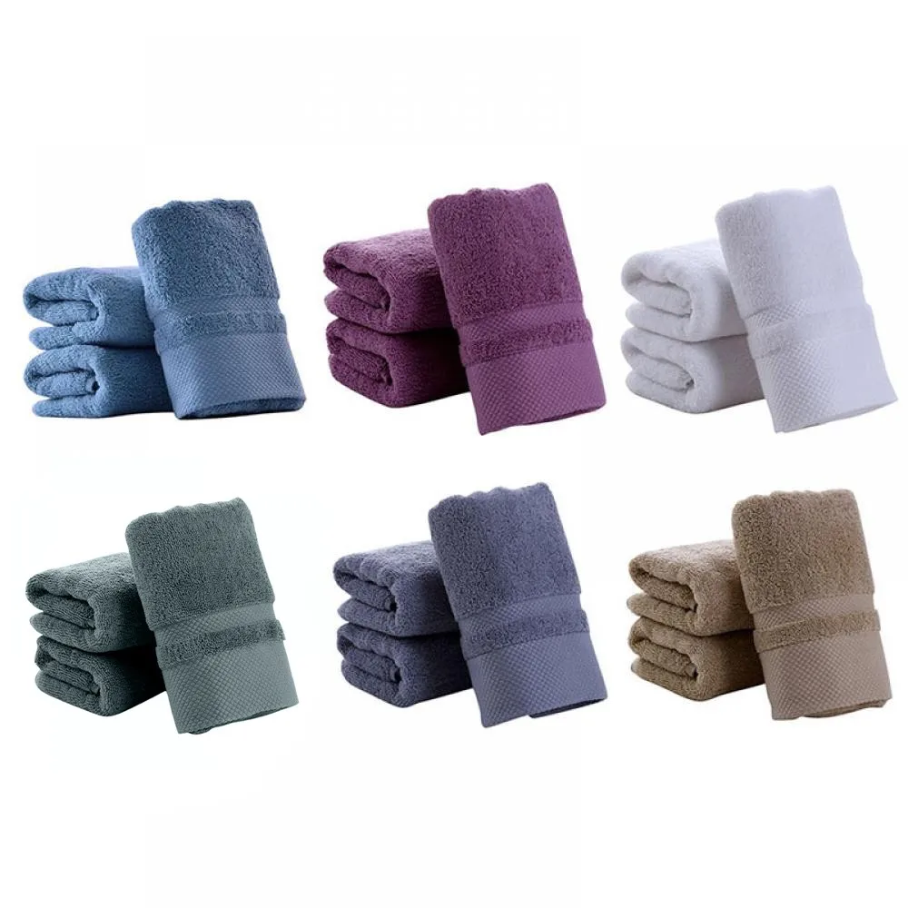 Cotton Hand Towel Thickening Soft Soft And Highly Absorption Towels for Bathroom Home Face And Hand Gym And Spa Towels 5