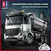 Double E E590 electric 1:20 RC engineering dump truck dump truck alloy Mercedes Benz heavy-duty truck children's toy model 1