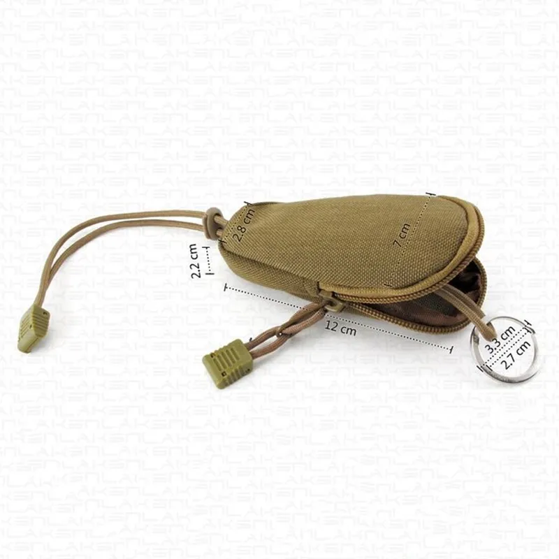 Key organizer Key case Key purse Key holder Key Wallets Holder Men New Design EDC Keys Organizer Keychain Bag Out Door Army Camo Pack Purse Army Keyring Pouch Purse Case