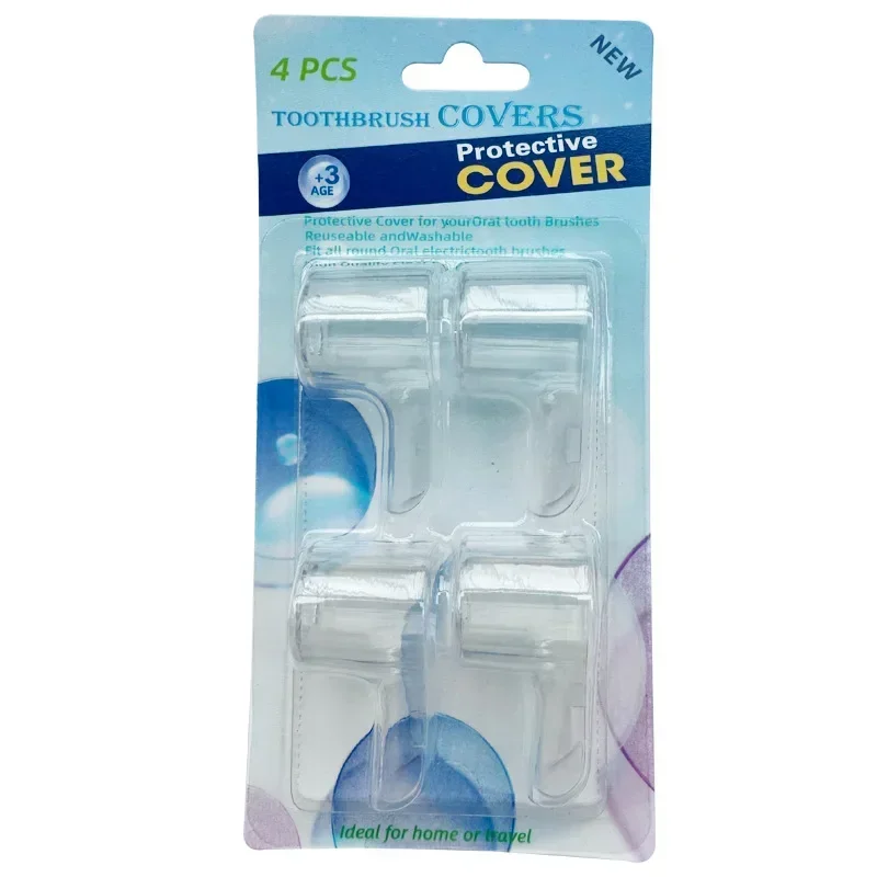 Toothbrush Dustproof Covers Caps Compatible for Braun Oral B Replacement Heads & IO Series Electric Toothbrush Head Protector 5