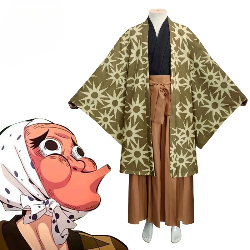 Kimetsu no Yaiba Tanjiro Kamado Traditional Kimono Cosplay Costume