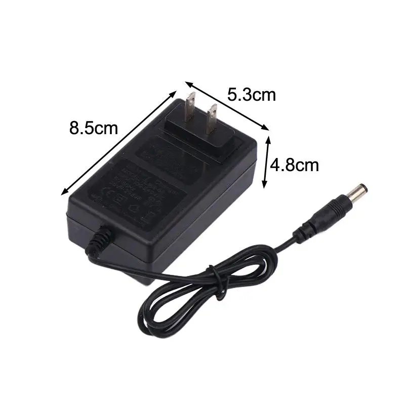 Black 21v Lithium Battery Charger 1A For 18v ​​Electric Drill Intelligent Power Adapter EU US Plug Transformer 5-string Charger