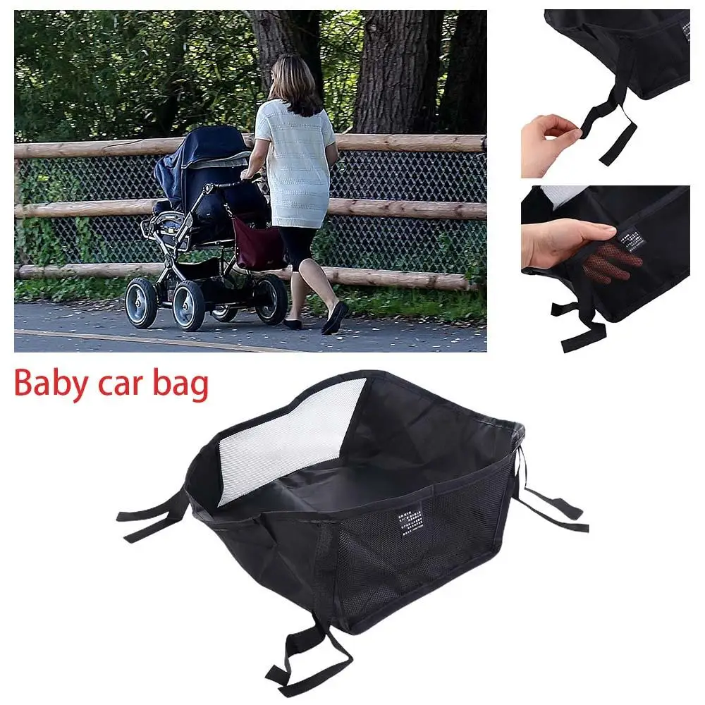 

Newborn Baby Portable Bottom Basket Hanging Basket Stroller Accessories Pram Stroller Basket