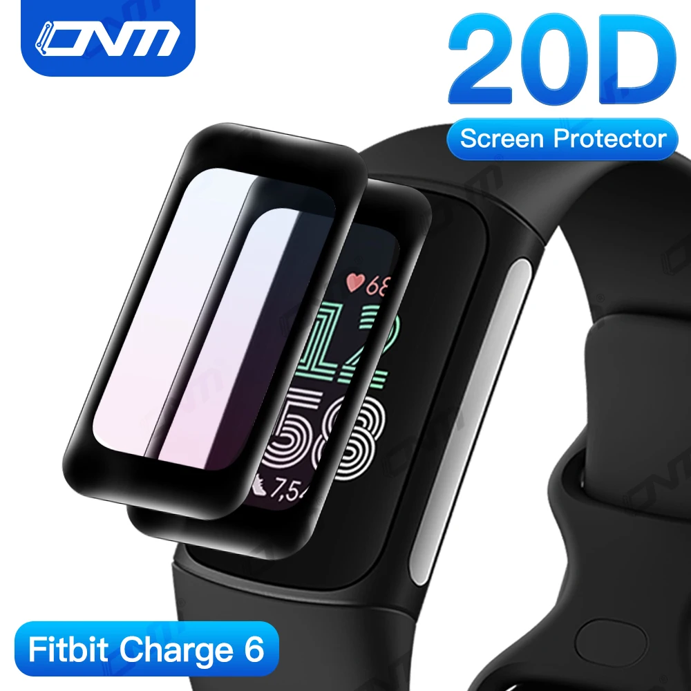 

20D Screen Protector for Fitbit Charge 6 Anti-scratch Film for Fitbit Charge6 Full Coverage Ultra-HD Protective Film (Not Glass)