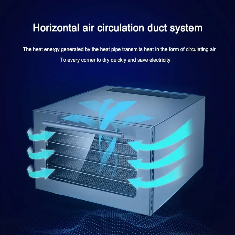 5 Layer Electric Dehydrator Fruit dryer food household small pet snack chicken breast jerky food dehydration air dryer